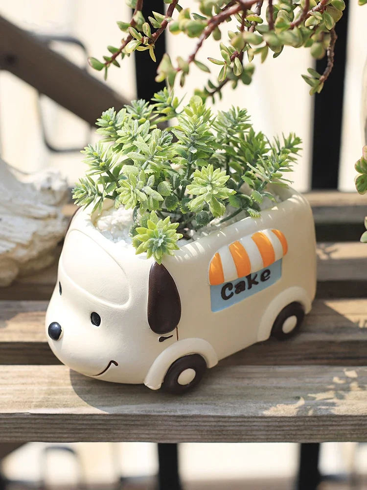 Japanese Garden Bonsai - Food Truck Animal Small Plant Pot