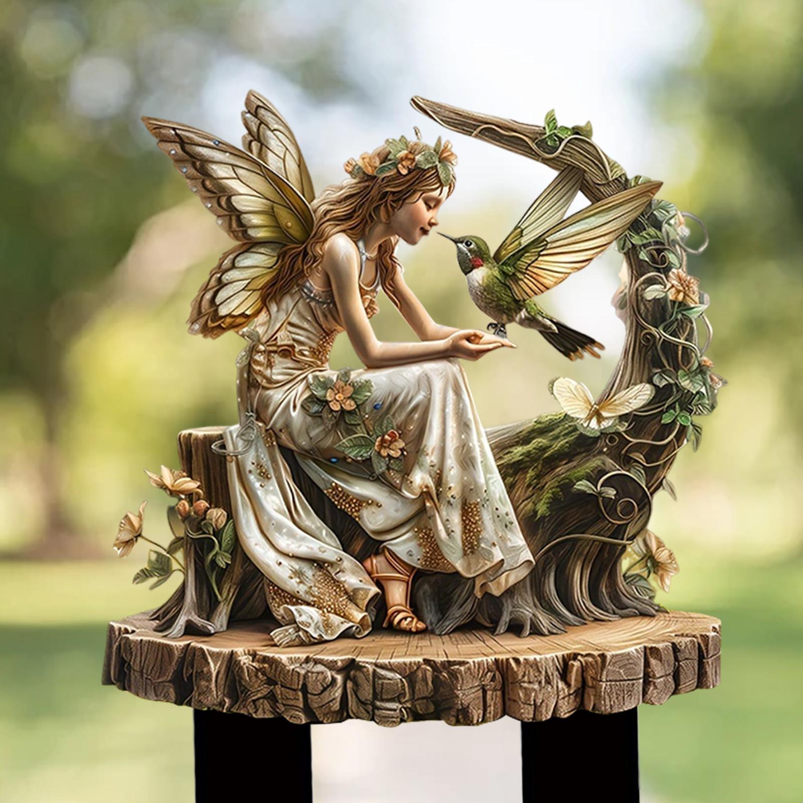 Bonsai Garden Indoor - Fairy Decorative Garden Stake 2D Flower