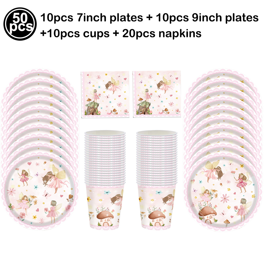 Fairy Party Decor Paper Plates - Bonsai Garden Ideas review and price