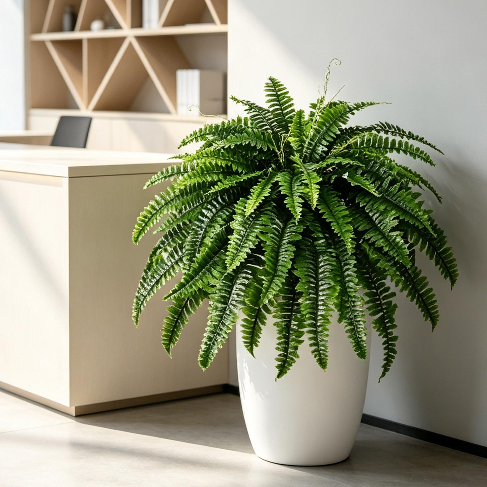 52cm UV Resistant Faux Ferns,  - Bonsai Garden Indoor review and price