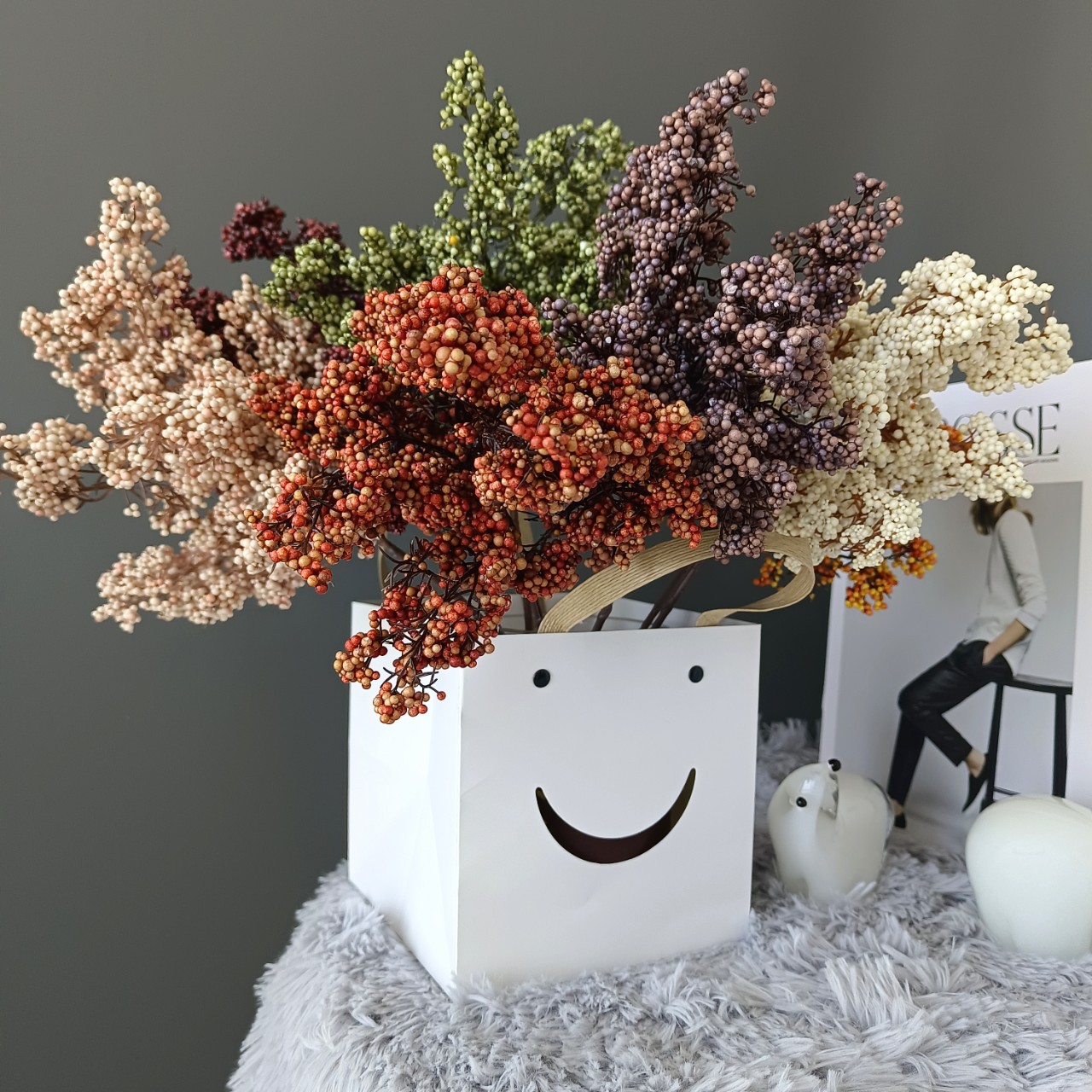 1/3pcs Artificial Flowers Plan - Bonsai Garden Home review and price