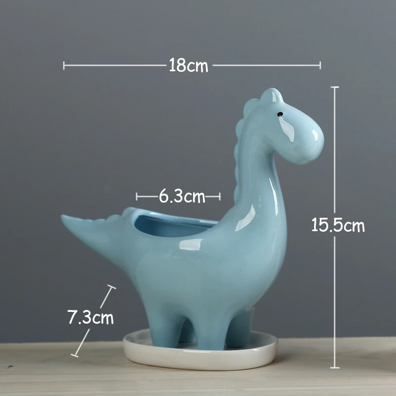 Ceramic Cartoon Dinosaur Plant - Japanese Garden Bonsai review and price