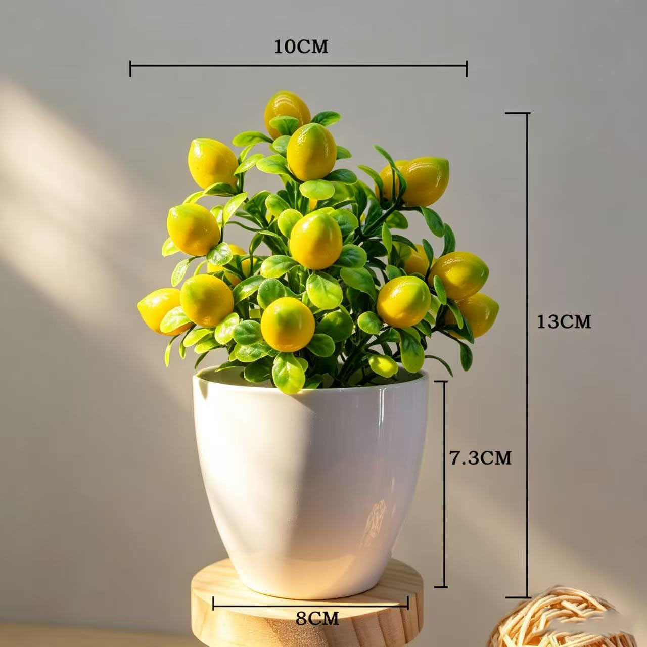 Artificial Fruits Tree Bonsai  - Bonsai Garden Home review and price