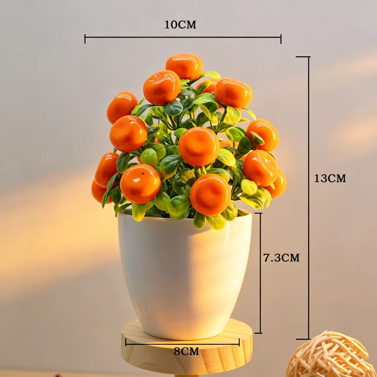 Artificial Fruits Tree Bonsai  - Bonsai Garden Home review and price