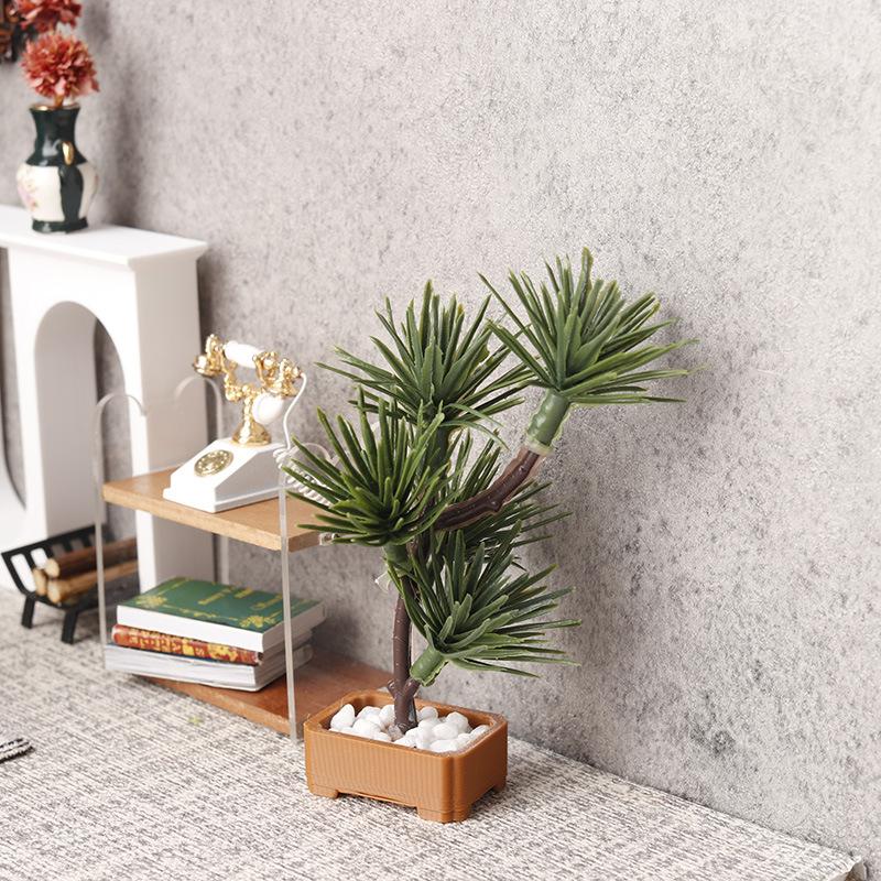 1Pcs 1/12 Dollhouse Simulation - Bonsai Garden Decor review and price