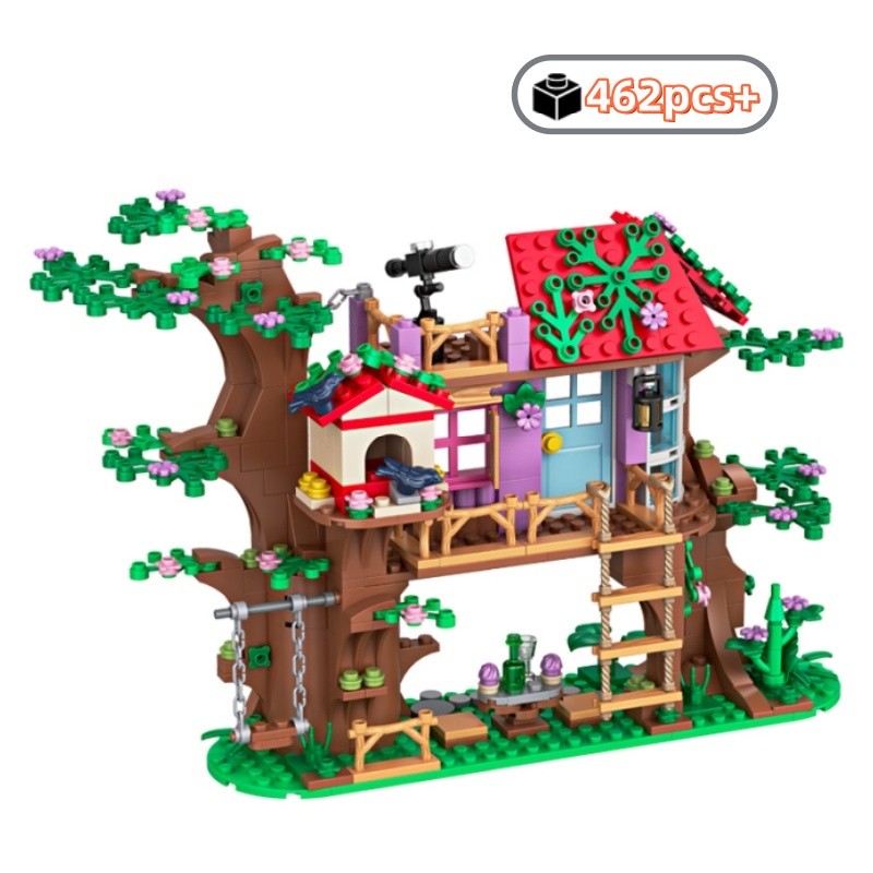 462pcs City Friends Bird Tree  - Bonsai Garden Ideas review and price
