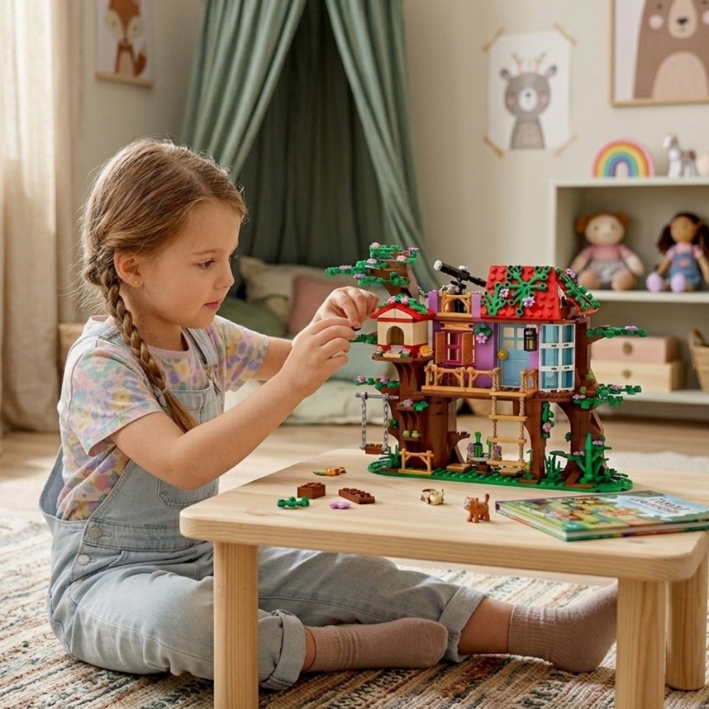 462pcs City Friends Bird Tree  - Bonsai Garden Ideas review and price