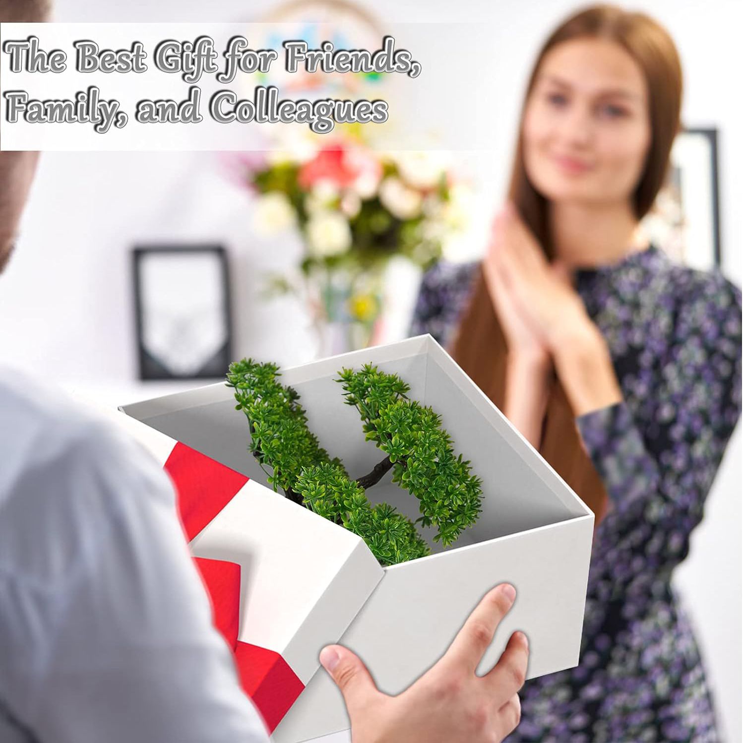 1Pcs Green Artificial Plants B - Bonsai Garden Home review and price