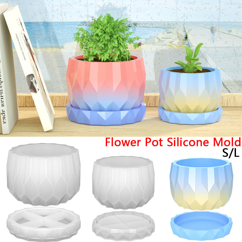 1 Set Silicone Planter Molds F - Bonsai Garden Decor review and price