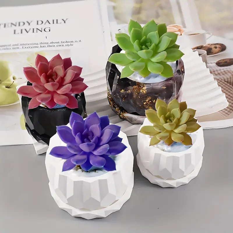 1 Set Silicone Planter Molds F - Bonsai Garden Decor review and price