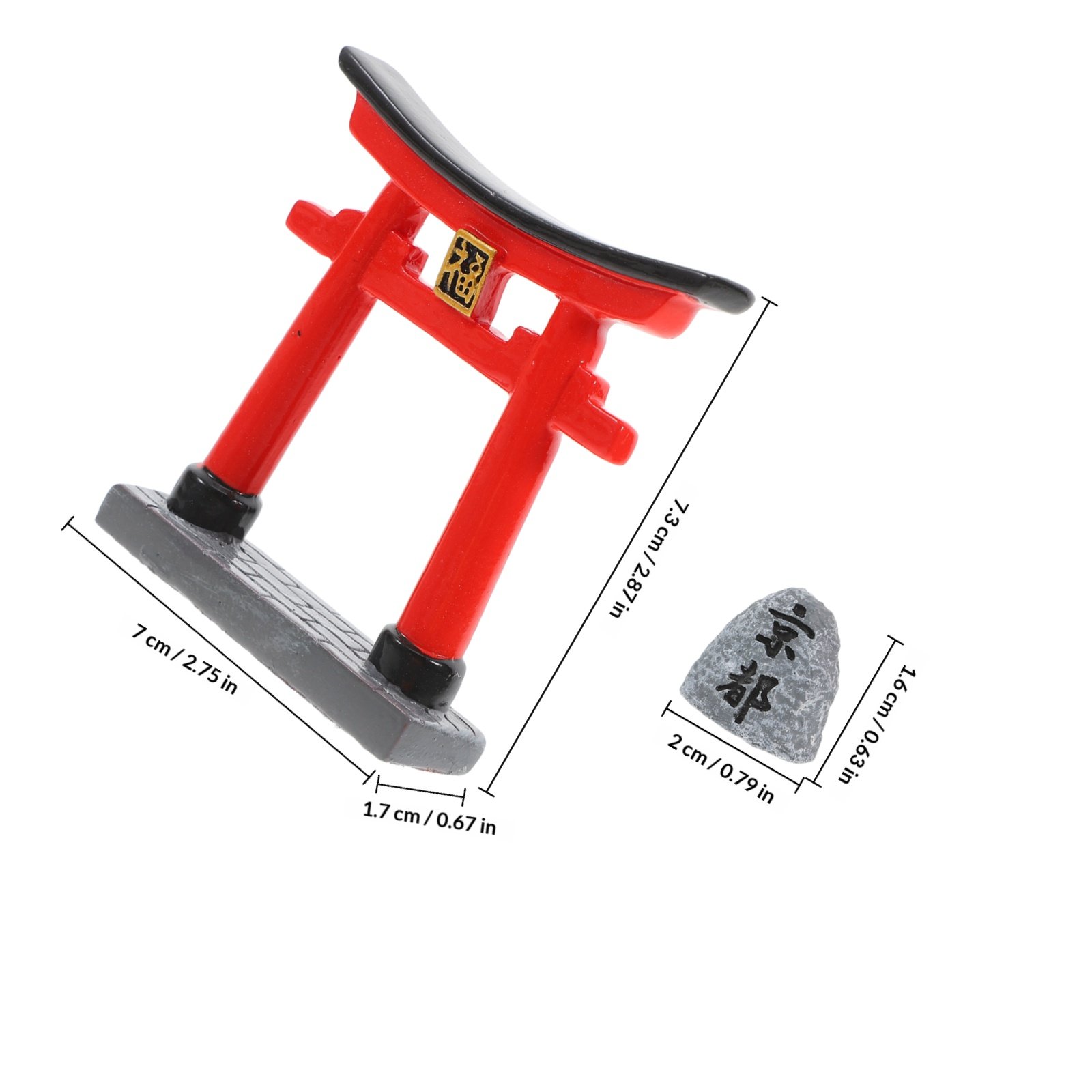 Petite Kyoto Torii Gate Orname - Japanese Garden Bonsai review and price