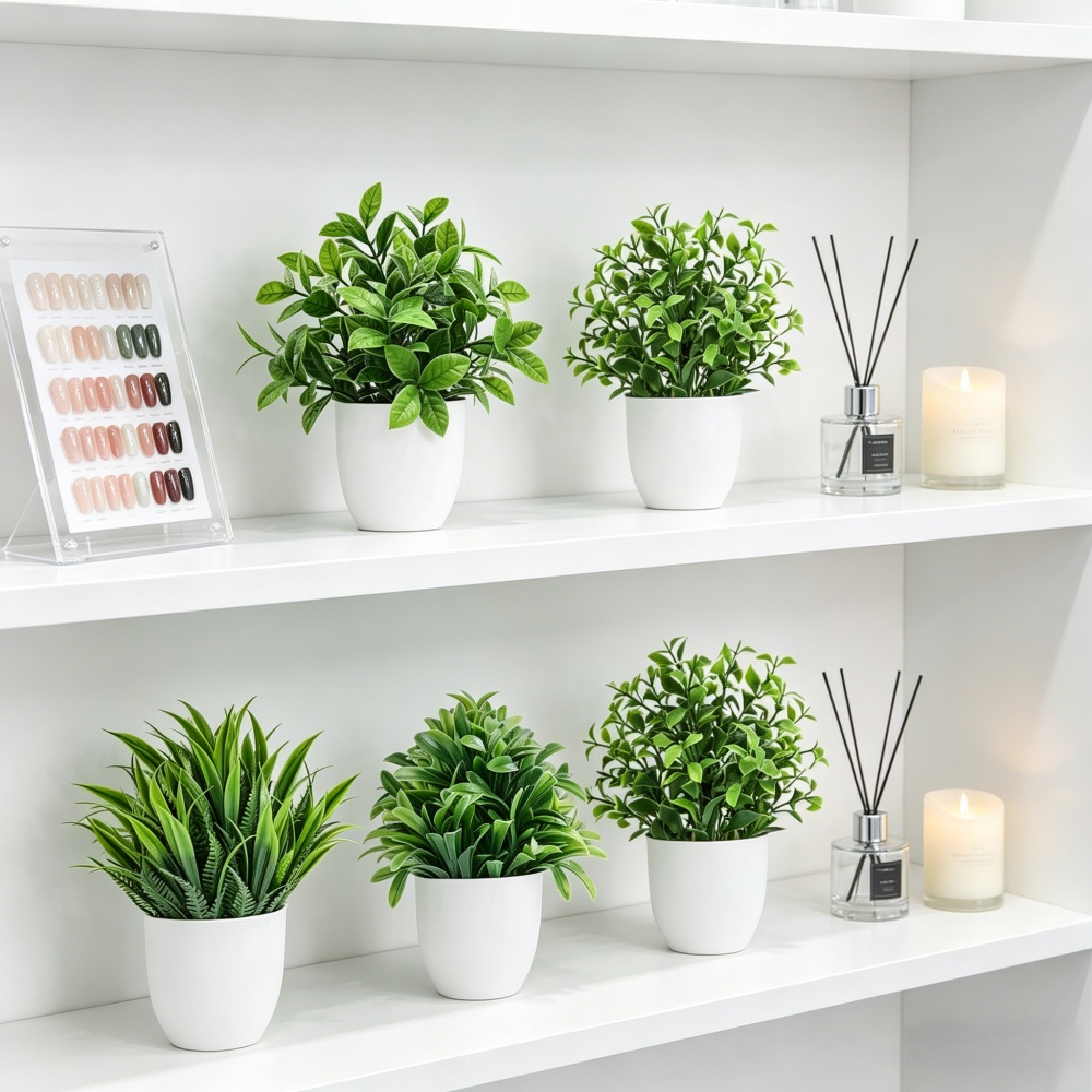 4pcs/set Mini Artificial Plant - Bonsai Garden Home review and price
