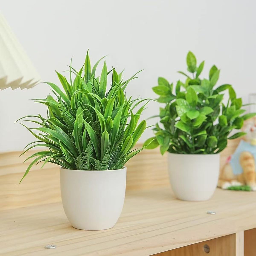 4pcs/set Mini Artificial Plant - Bonsai Garden Home review and price