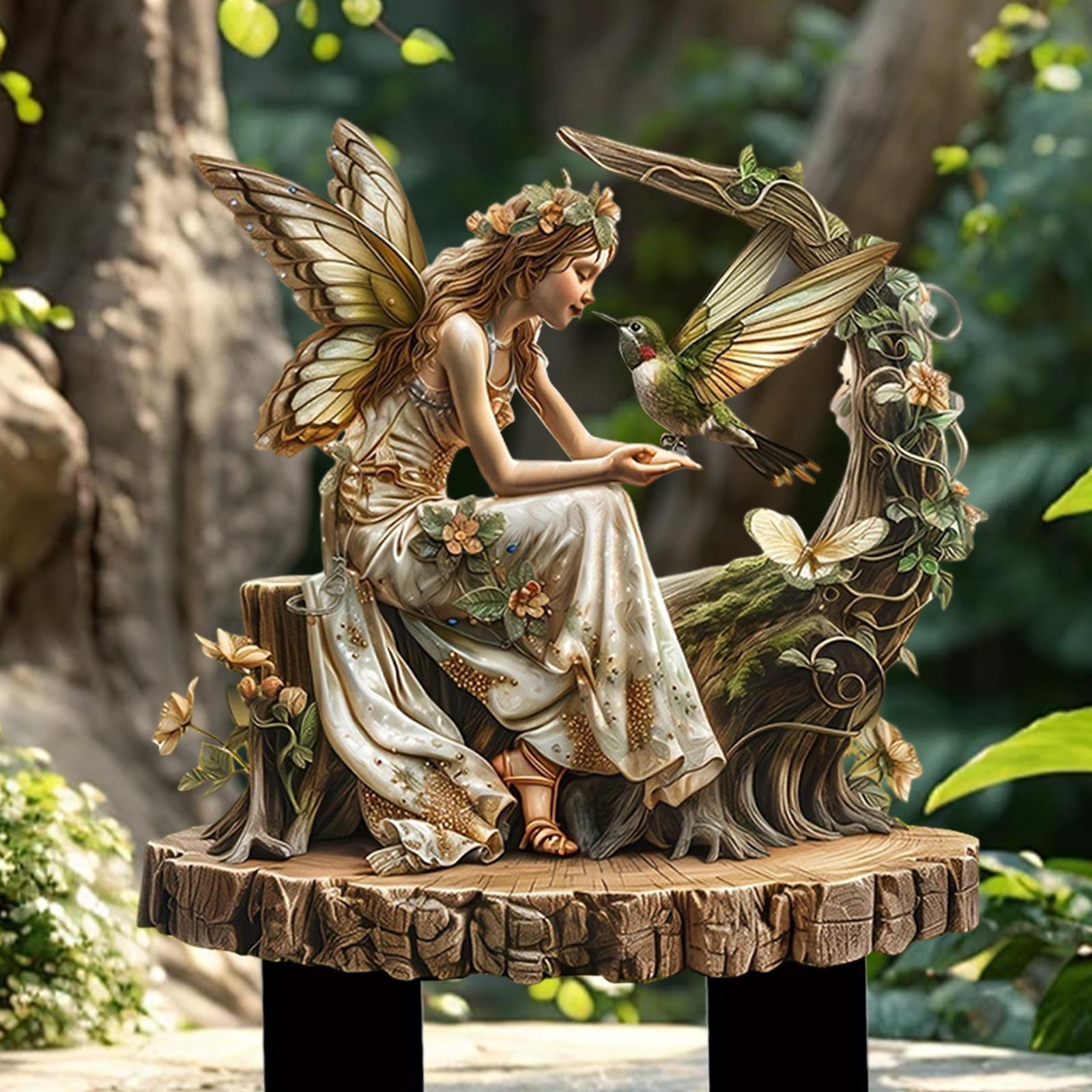 Fairy Decorative Garden Stake  - Bonsai Garden Indoor review and price
