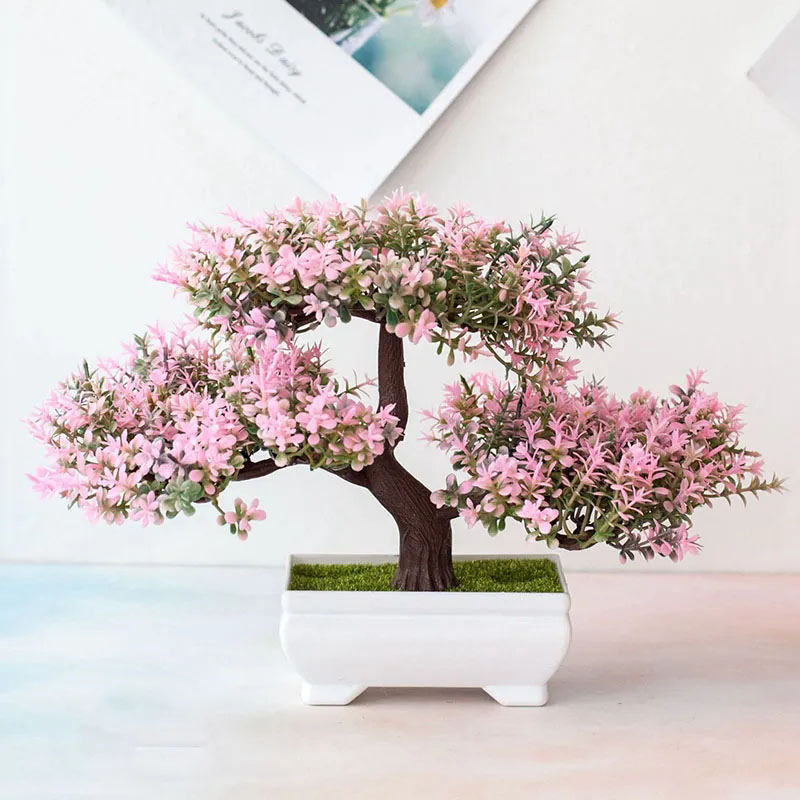Artificial Plants Bonsai Fake  - Bonsai Garden Home review and price