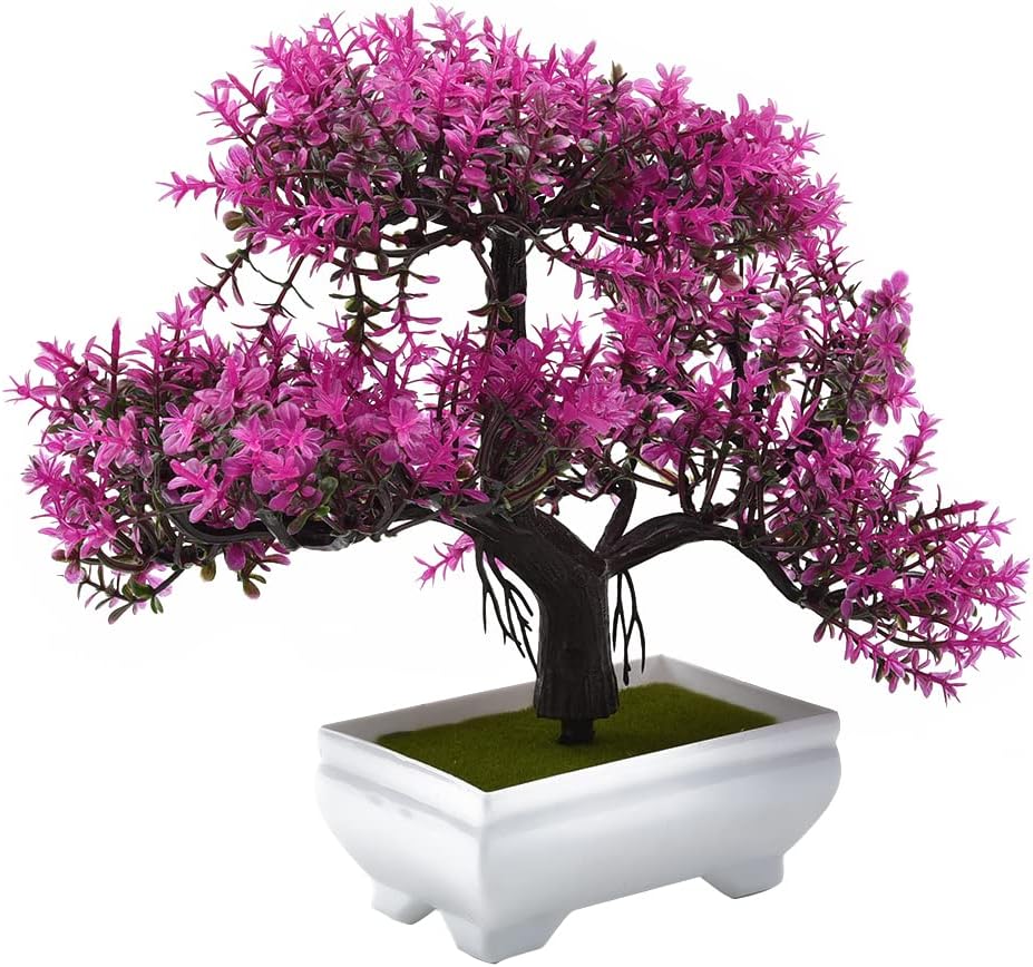 Artificial Plants Bonsai Fake  - Bonsai Garden Home review and price