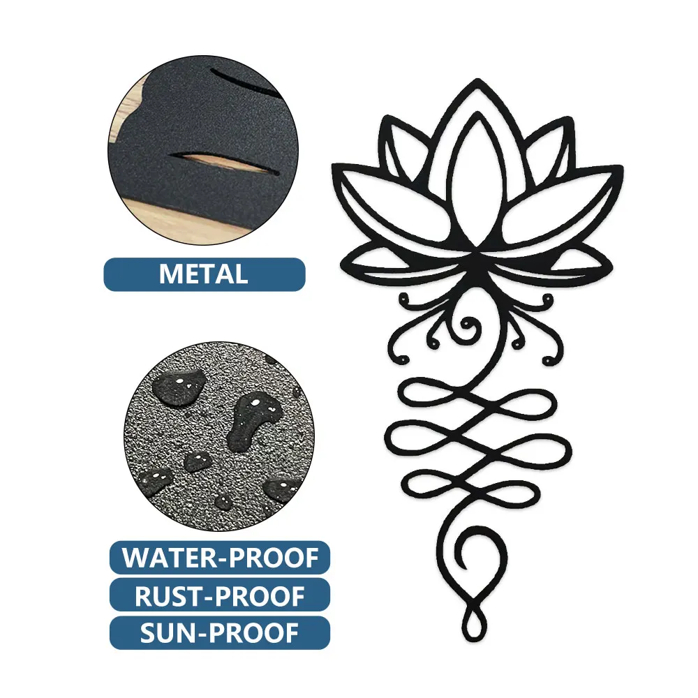 Lotus Wall Decoration,Metal Bl - Bonsai Garden Decor review and price