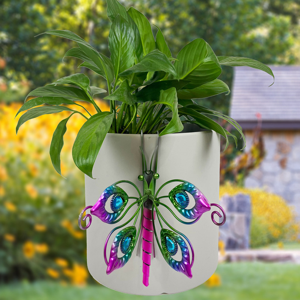 2Pcs Cute Butterfly Iron Plant - Bonsai Garden Decor review and price