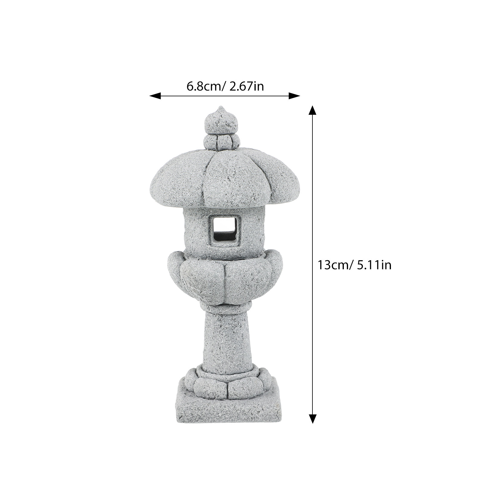 Miniature Stone Lantern Pagoda - Japanese Garden Bonsai review and price