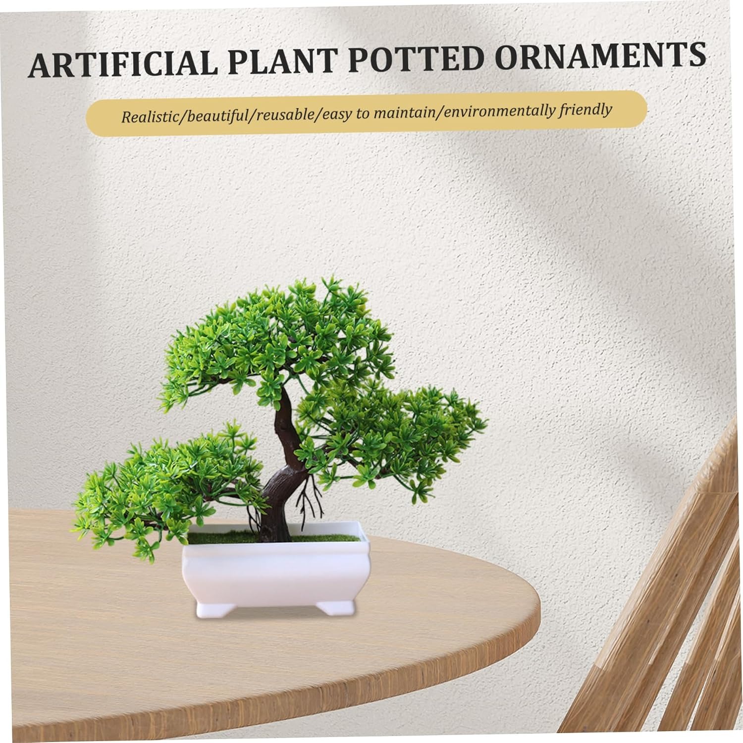1/2Pcs Artificial Bonsai Tree  - Bonsai Garden Home review and price